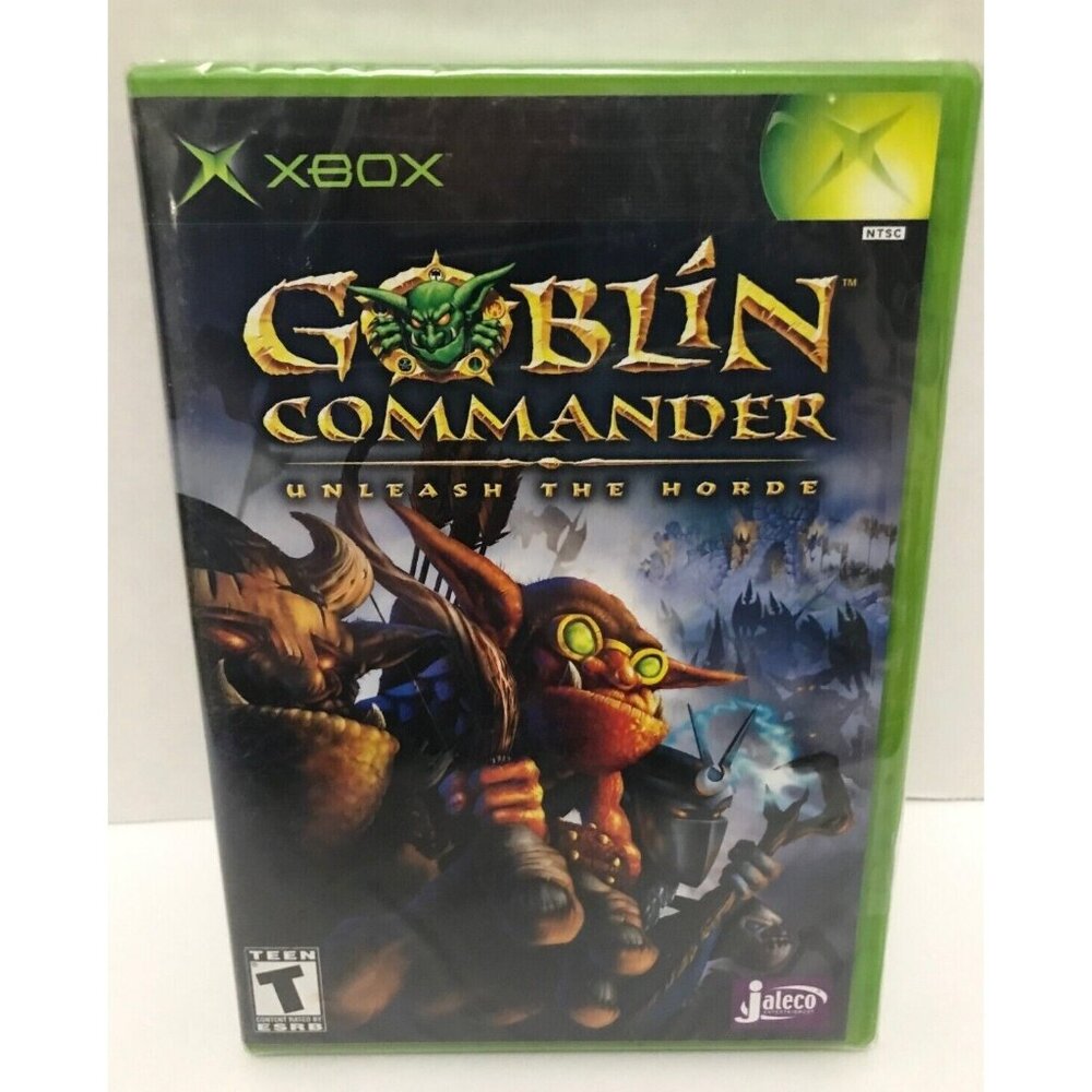 NEW Goblin Commander Unleash the Hoard Microsoft Xbox Factory SEALED Y-Folds